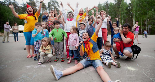 Анимация в отеле Яхонты