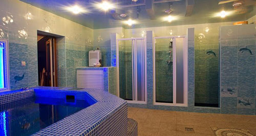 Коттеджи с банями в отеле Яхонты